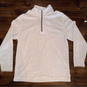 Men's ROWM Beige Zip-Up Sweater